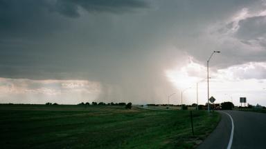 Loud thunder!
